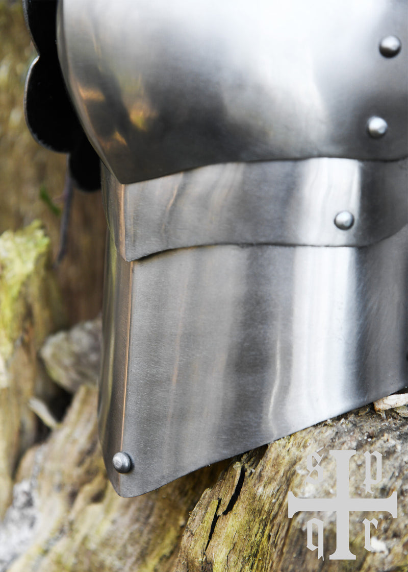 Cuissardes du XVe siècle, cuisses, 1,6 mm 