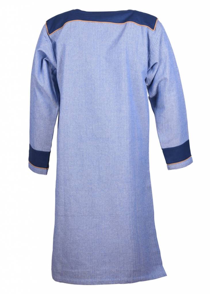 Thorsberg tunika motyw w jodełkę, niebieski 