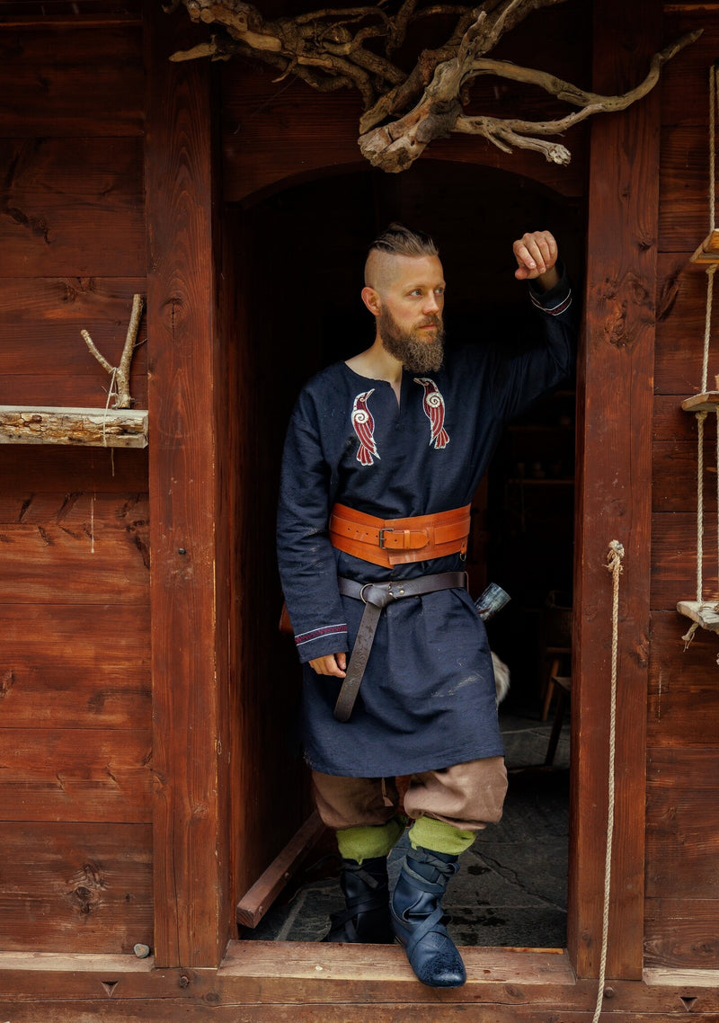 Viking Tuniek Hugin & Munin, zwart