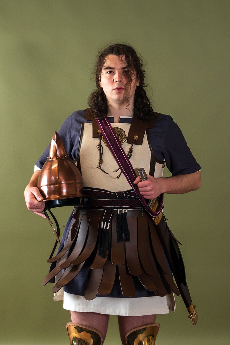 Casco de hoplita tracio, 1.3 mm 