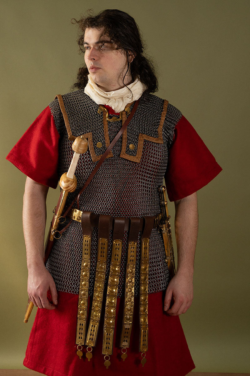 Lorica hamata, ongeklonken, 8 mm