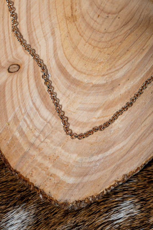 Schakelketting 50 cm, brons