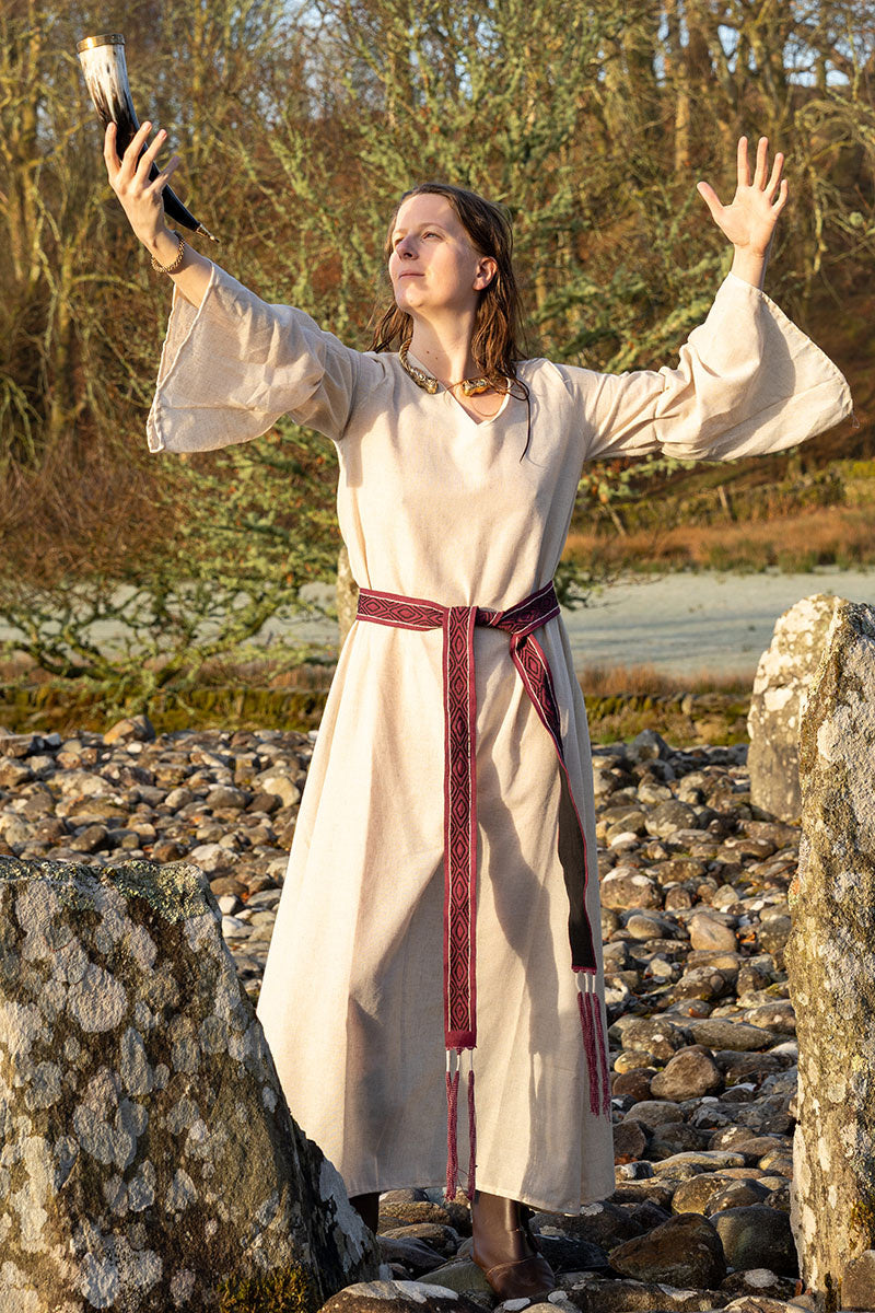 Meduseld Chemise, Unterkleid, Leinen 