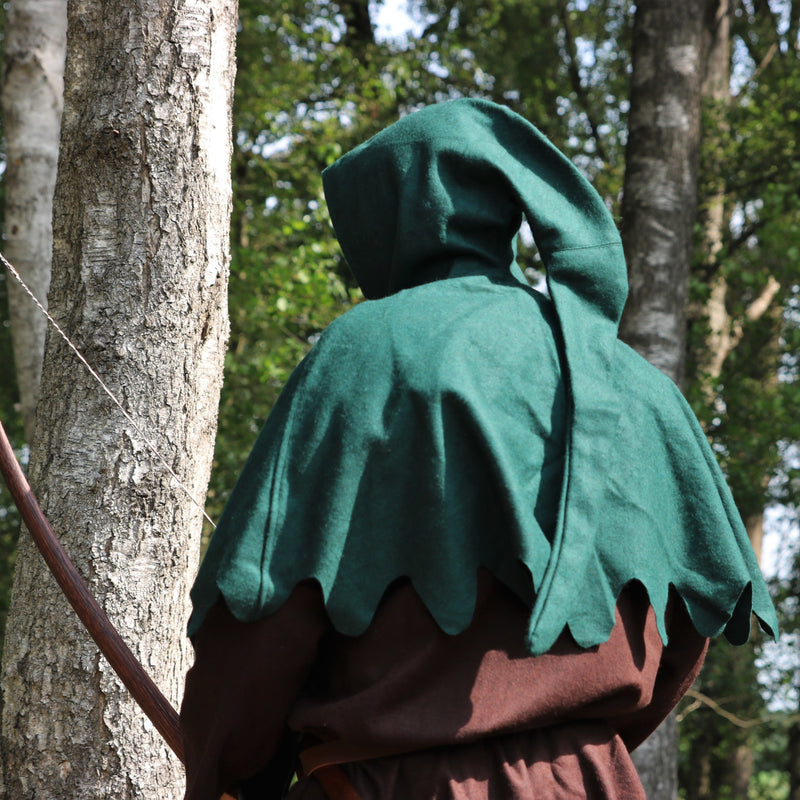 Laine chaperon, vert 