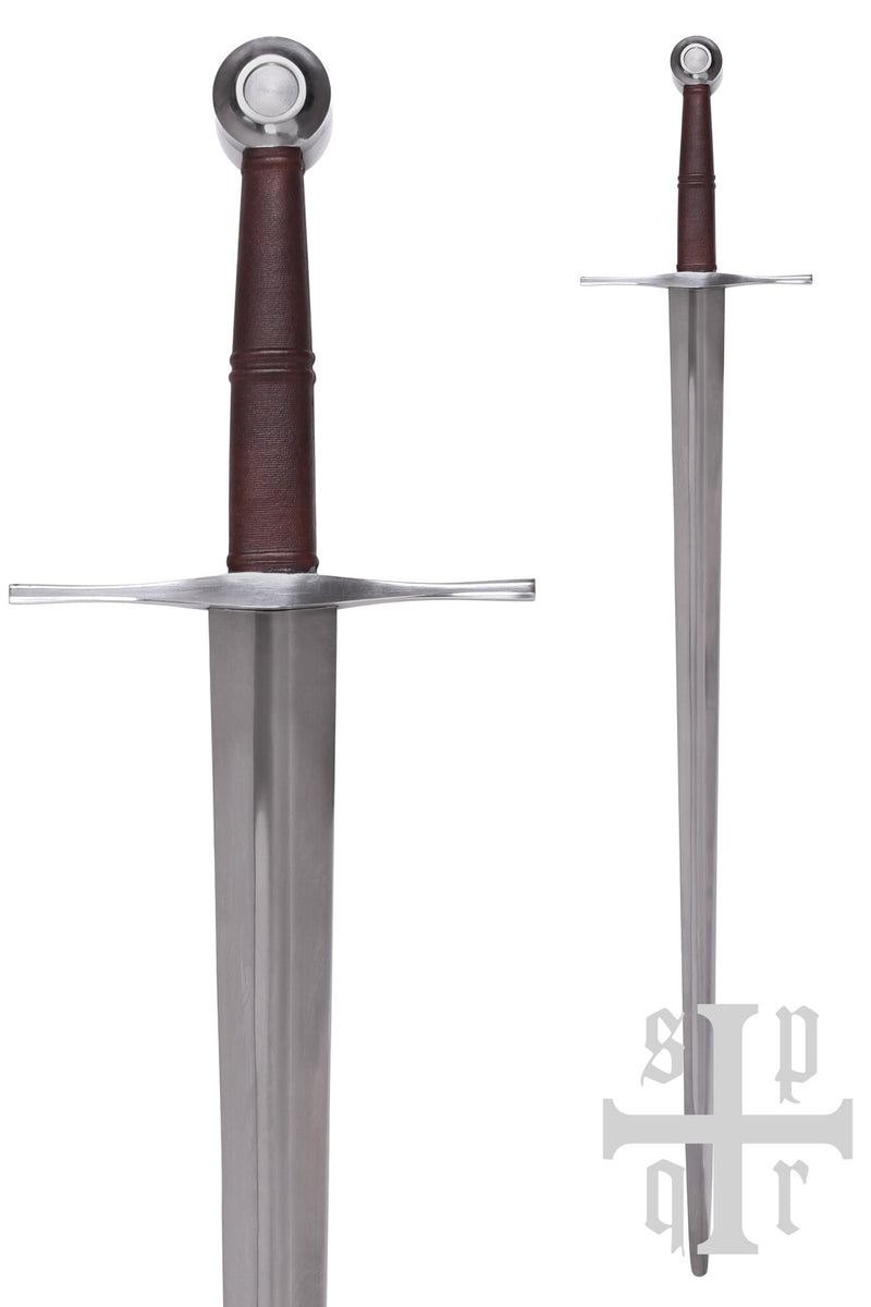 Médiéval épée à deux mains, 3 mm, émoussé (battle-ready) 