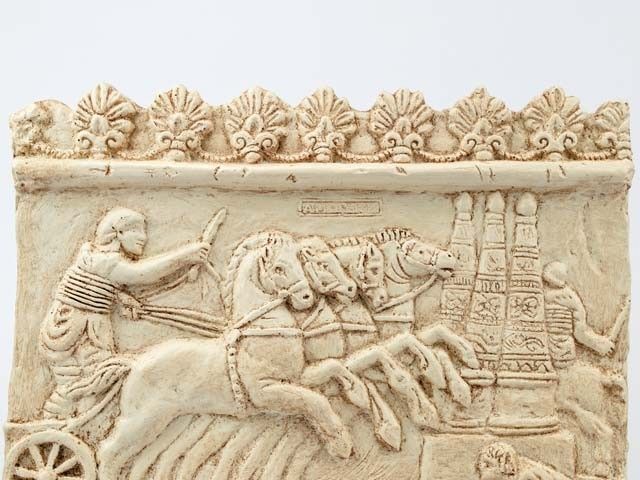 Reliëf wagenrennen Circus Maximus