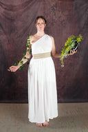 Goddess Dress Gaia, white