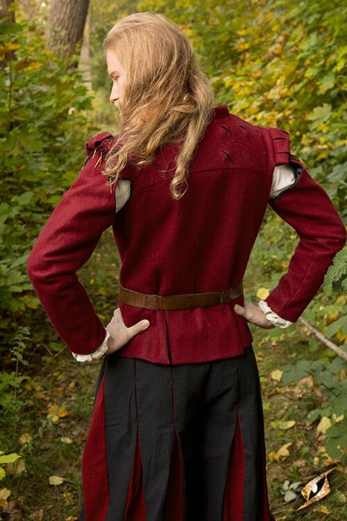 Doublet Columbus, rood, wolmix