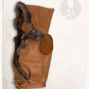 Leder top Jetta, bruin