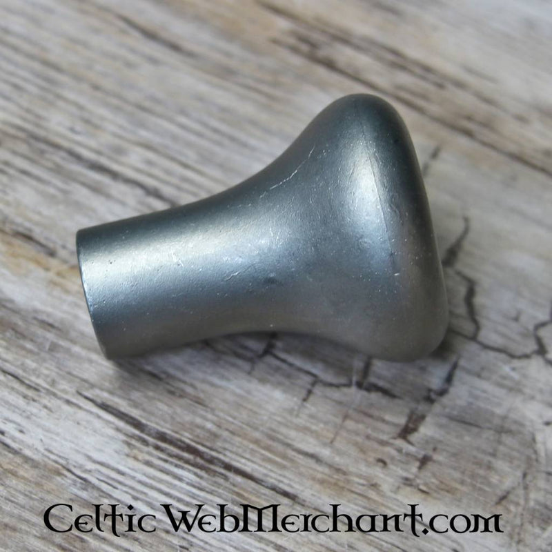 Korkknop til træningssværd sølv 