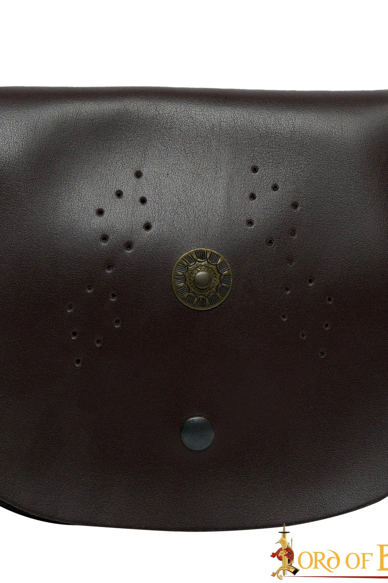 Leather bag Wizard, brown