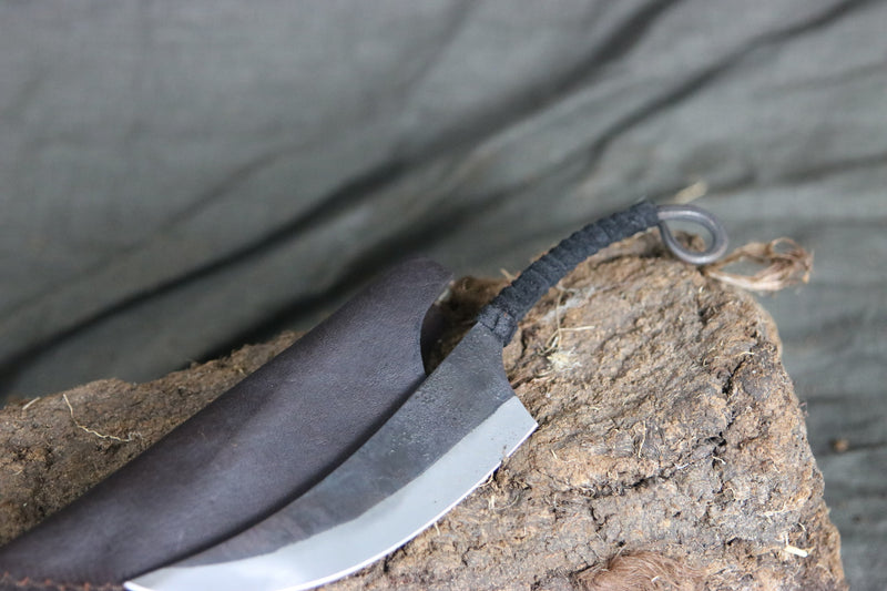 Celtic knife Glen, M, stainless steel, semi-sharp