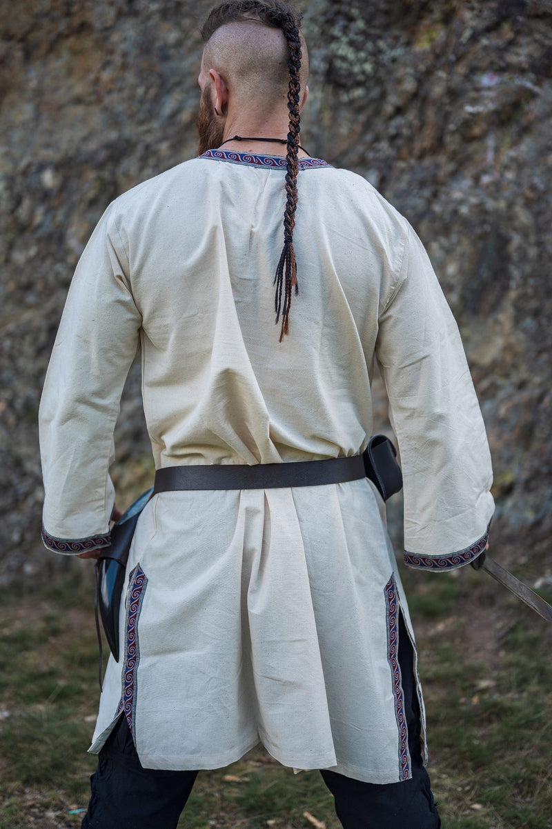 Keltische tuniek Finn crème