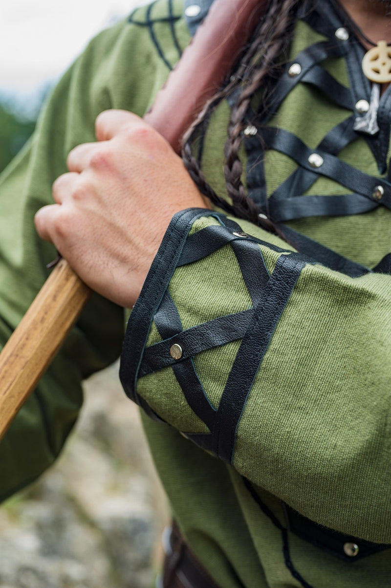 Viking tunic Farulfr, green