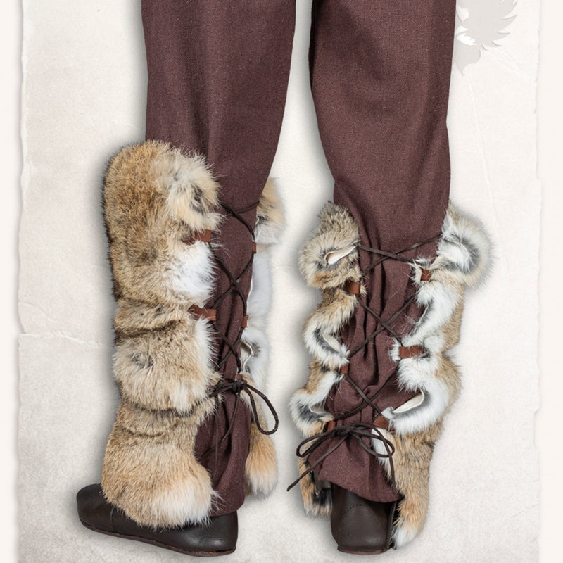 Beenstuk Rollo, bont, bruin