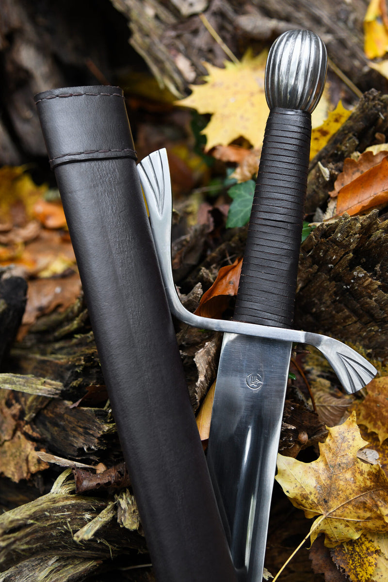 Middeleeuwse falchion, bot (battle-ready)