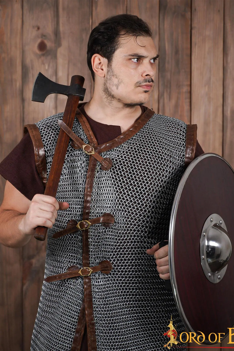 Maliën Byrnie lang, ongeklonken, verzinkt 10 mm