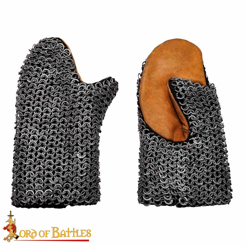 Maliënwanten, muffs platte ringen ronde klinknagels