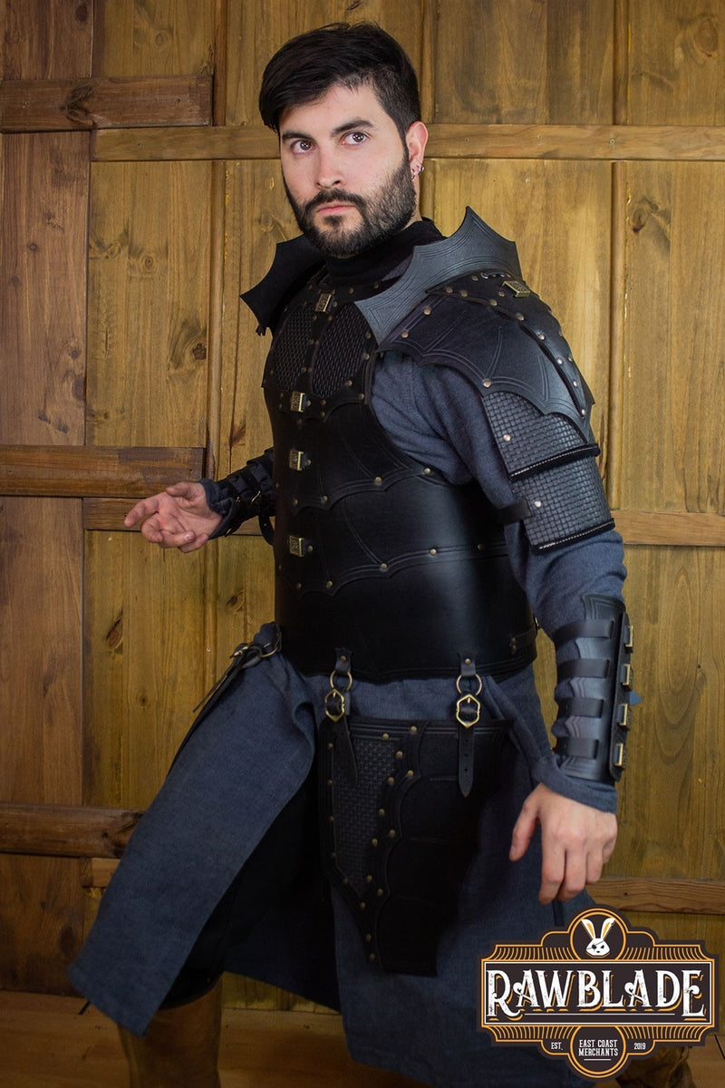 Edekan Pauldrons - Zwart