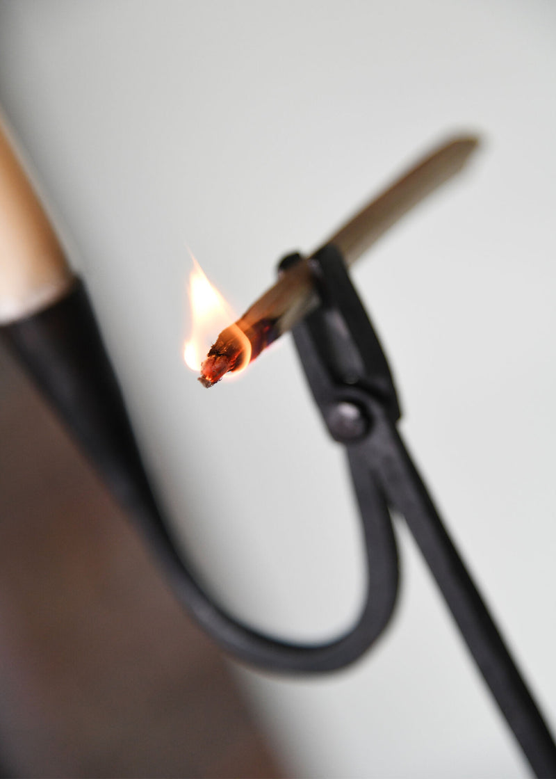 Handgesmede kandelaar