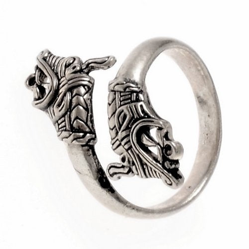 Vikingring Haithabu, verzilverd brons