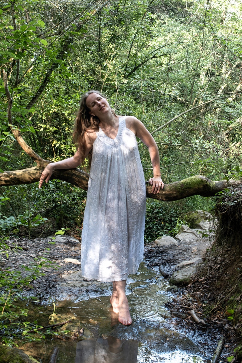 Godinnen Jurk Hera, wit