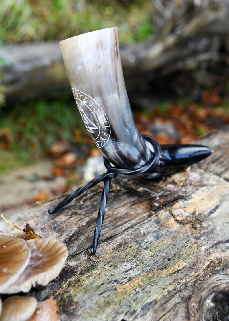 Corno per bere Valknut, 200-300 ml 