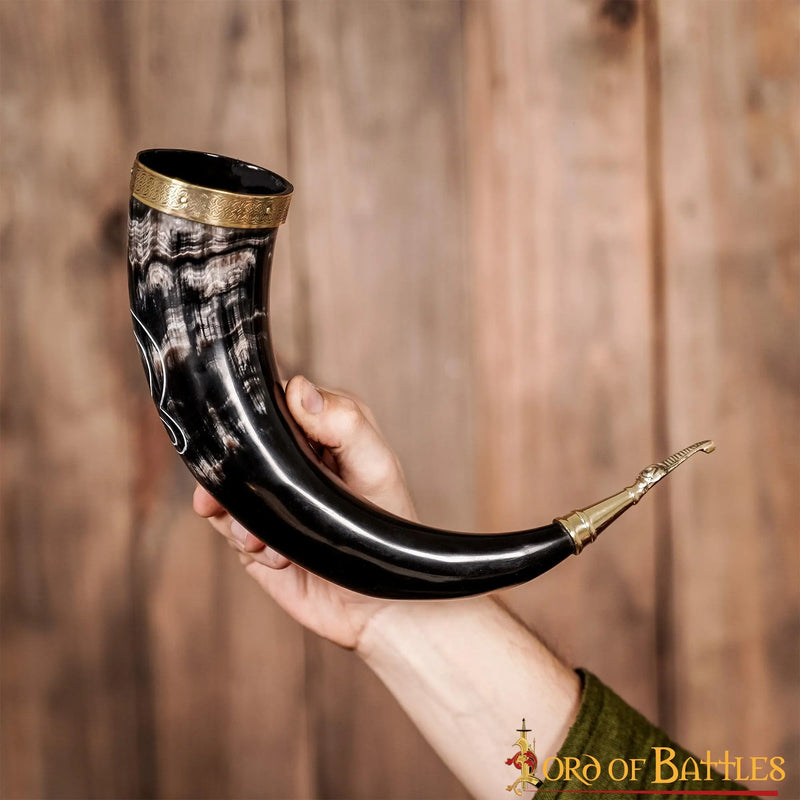 Drinkhoorn Trollenkruis deluxe, 300-500 ml