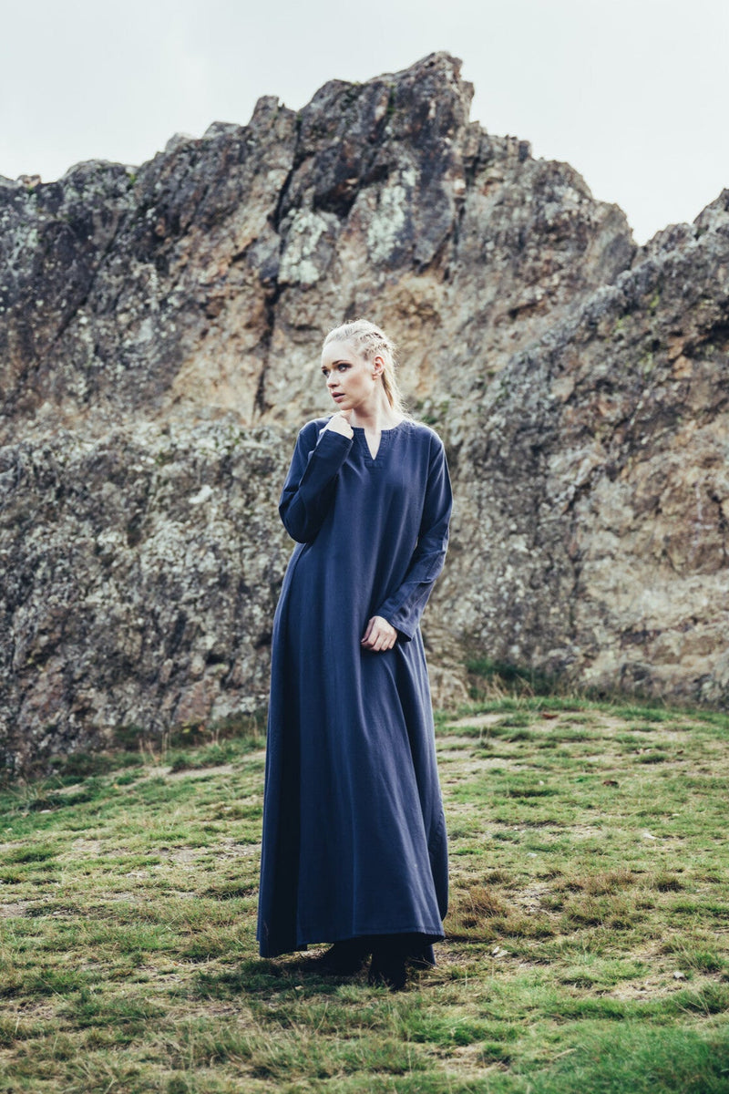 Viking jurk Valdis, blauw