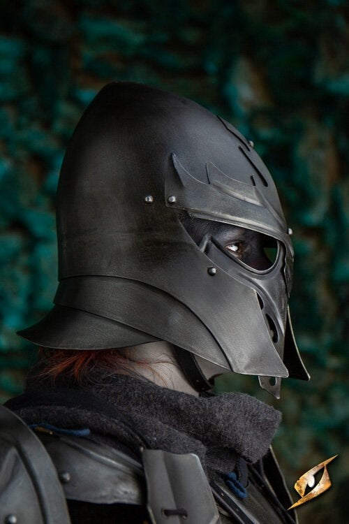 Dark elven Eventide helm, 1-1.2 mm