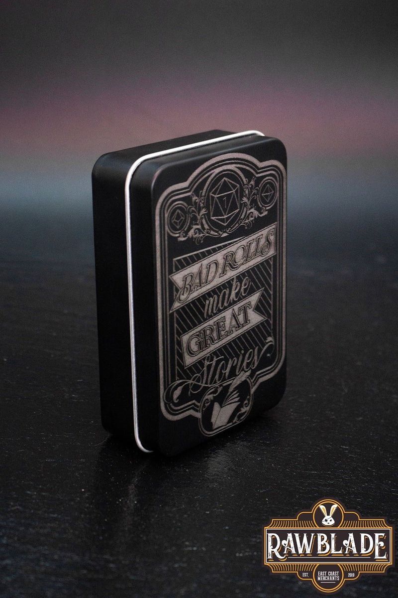 Ensemble de dés - les mauvais jets font de grandes histoires 