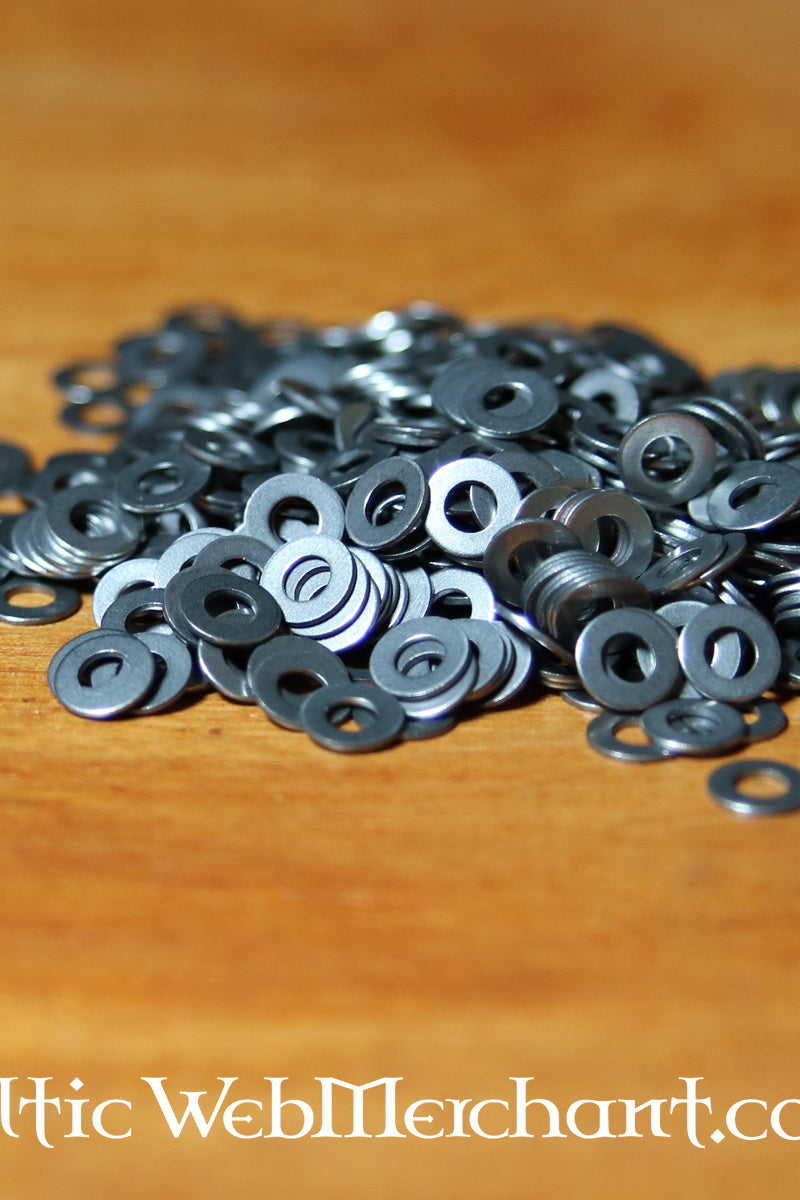 Sluitringen, groot, set van 100