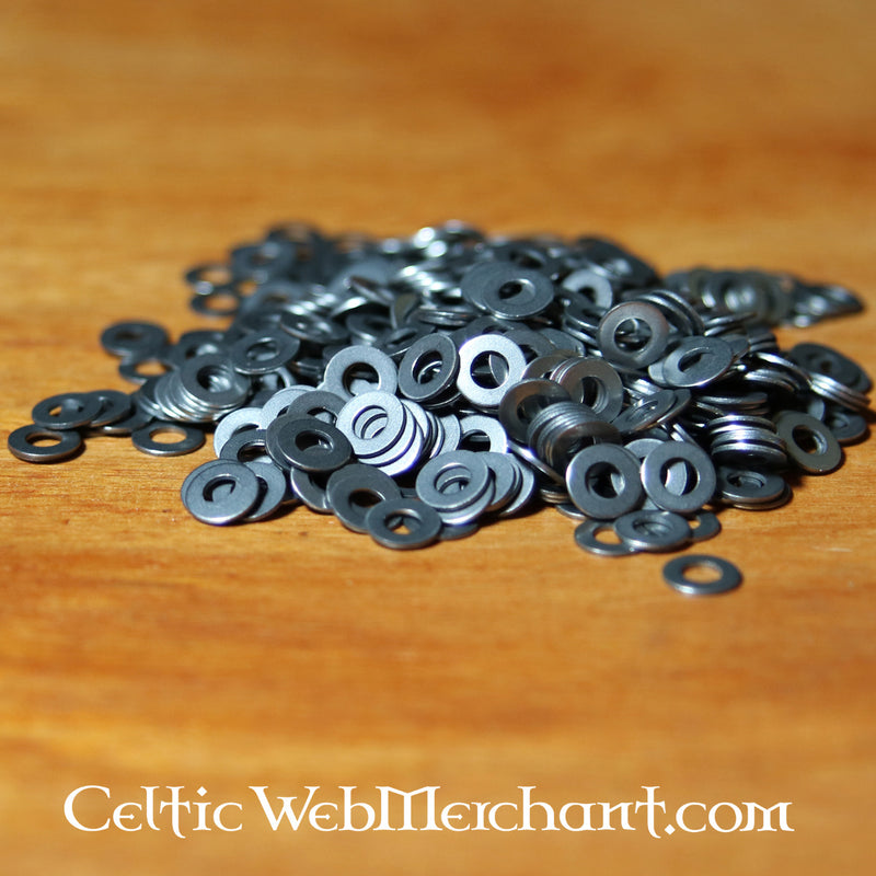 Sluitringen, groot, set van 100