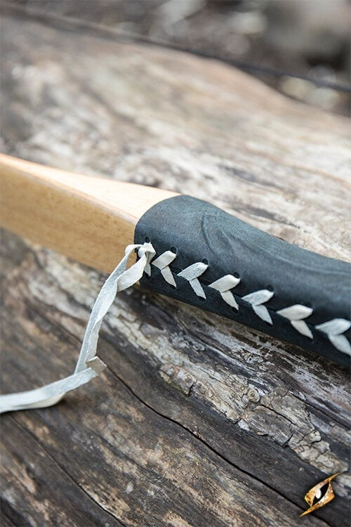 Longbow junior, light wood, 24-26 lbs