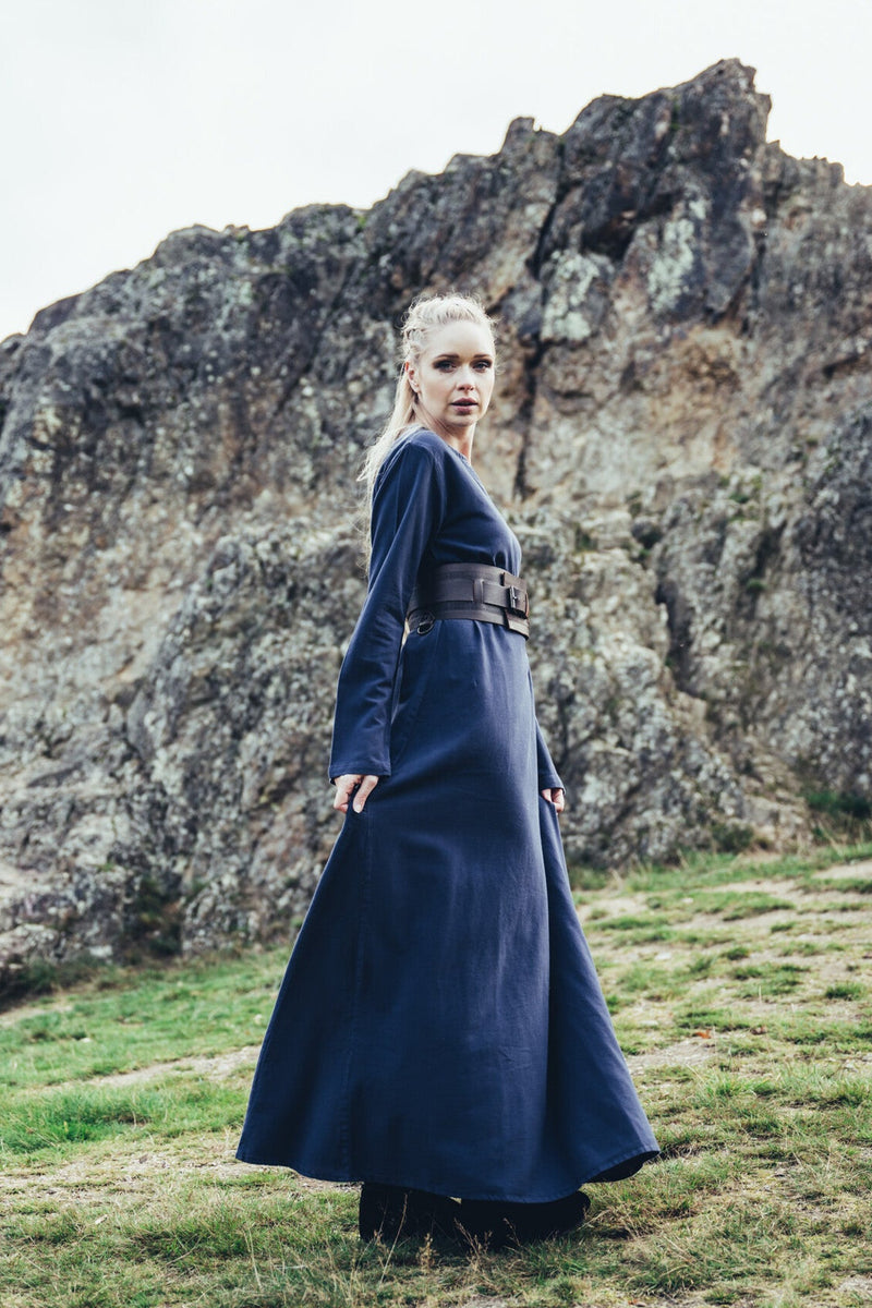 Viking jurk Valdis, blauw
