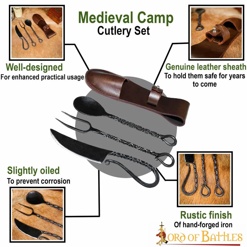 Bestekset met hoesje