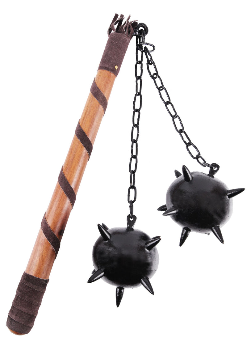 Flail with two balls