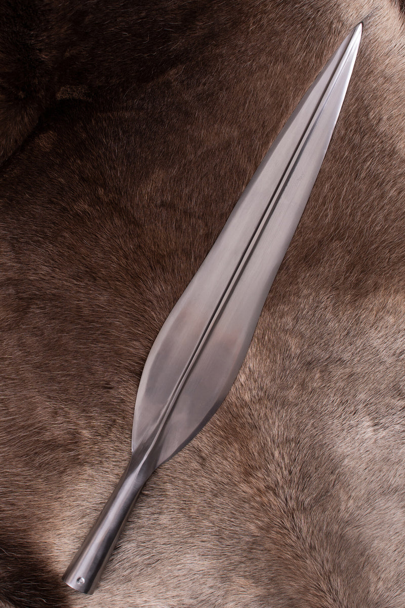 Viking Spearhead for hewing, approx. 64 cm, semi-sharp