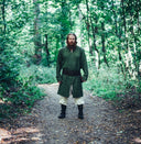 Lange Vikingtuniek Hvitserk, groen