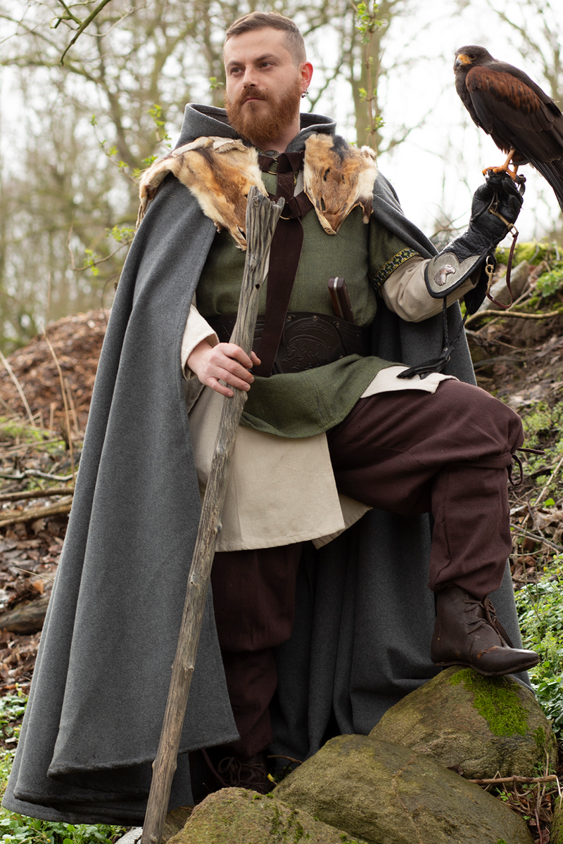 Bontkraag vos, bruin