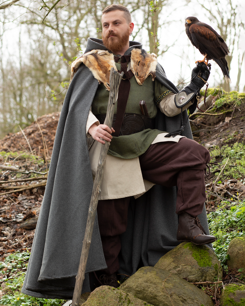 Bontkraag vos, bruin