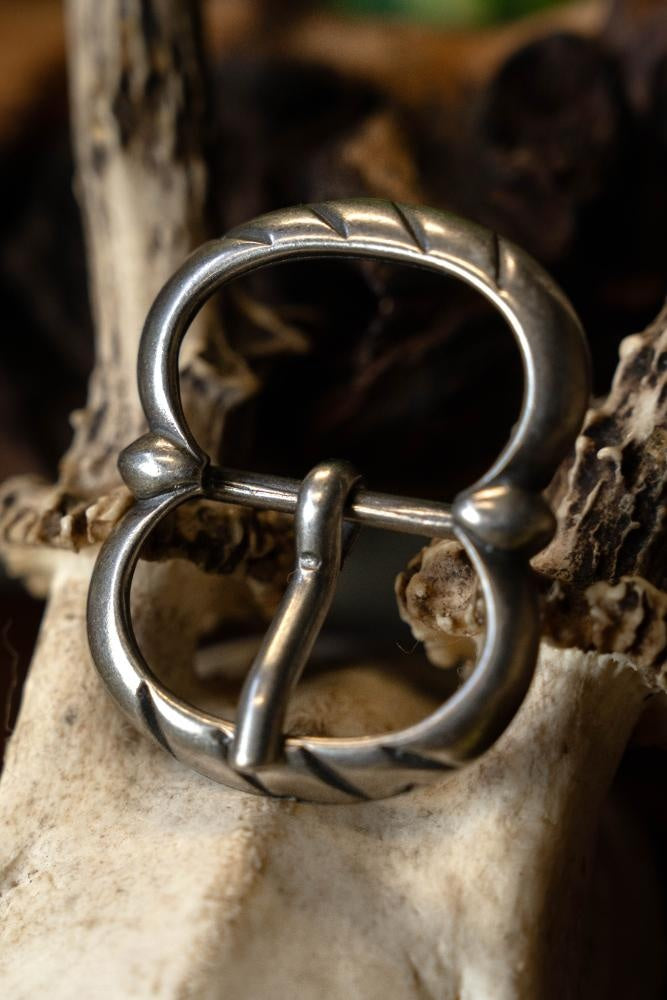 Late middeleeuwse gesp 2a, verzilverd