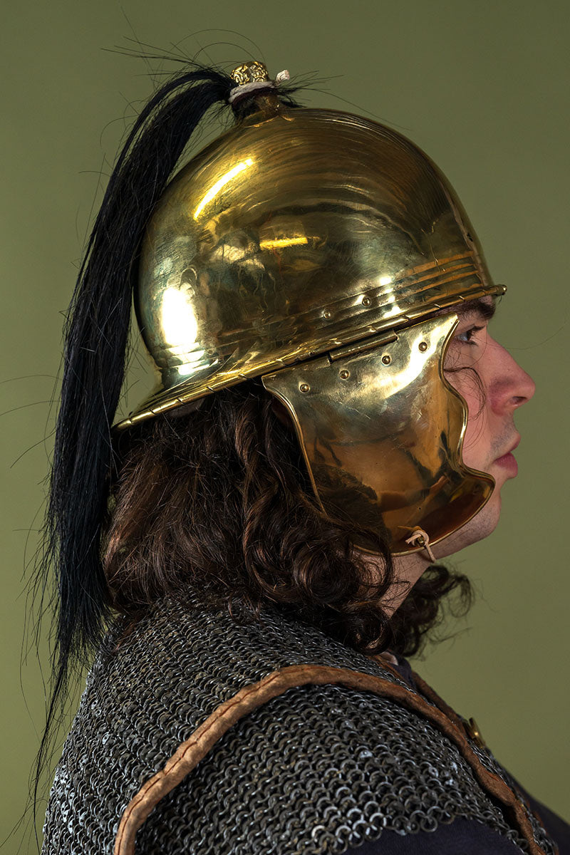 Crine di cavallo, naturale 34 cm 