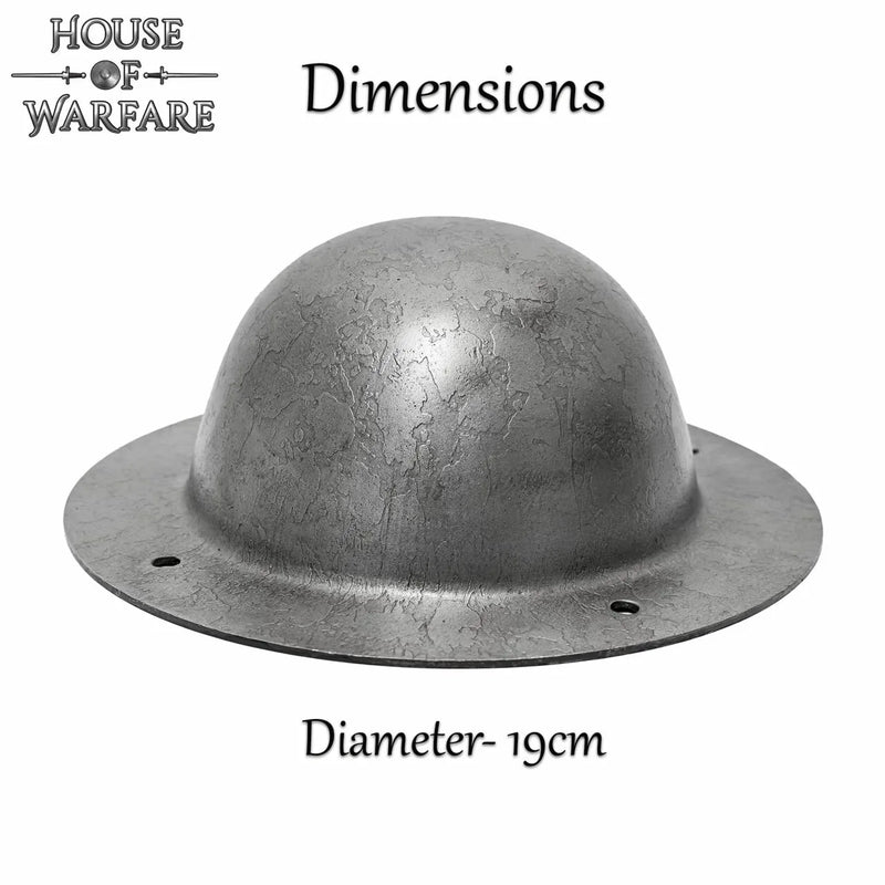 Viking schildknop, naturel