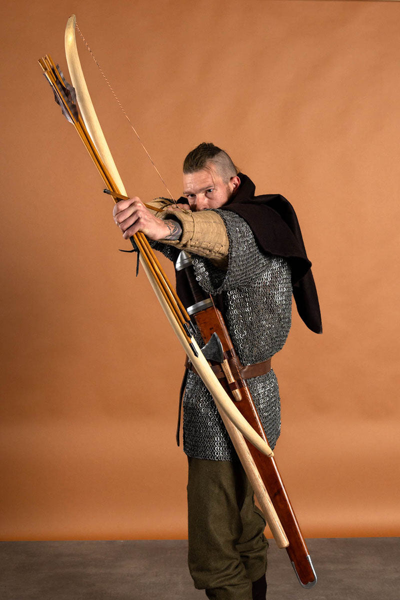 Marksman hand-bow, 58" (147 cm) light brown 40 lbs