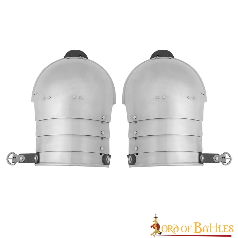 Fire-delt spaulders, 1,6 mm 