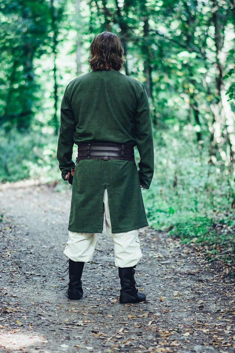 Lange Vikingtuniek Hvitserk, groen