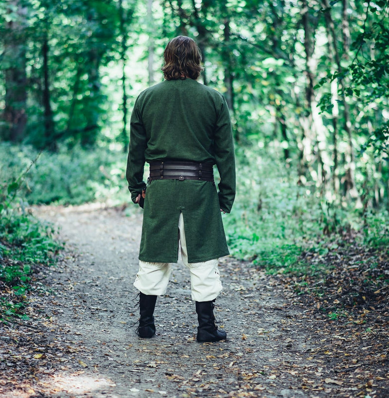 Lange Vikingtuniek Hvitserk, groen