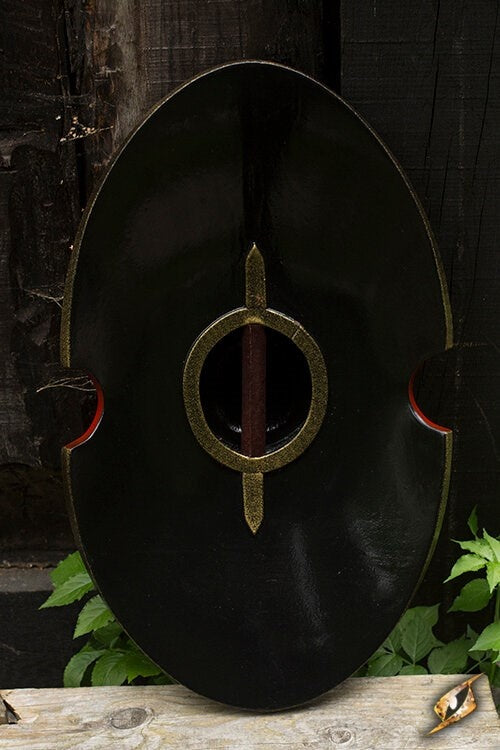 LARP Grieks schild rood