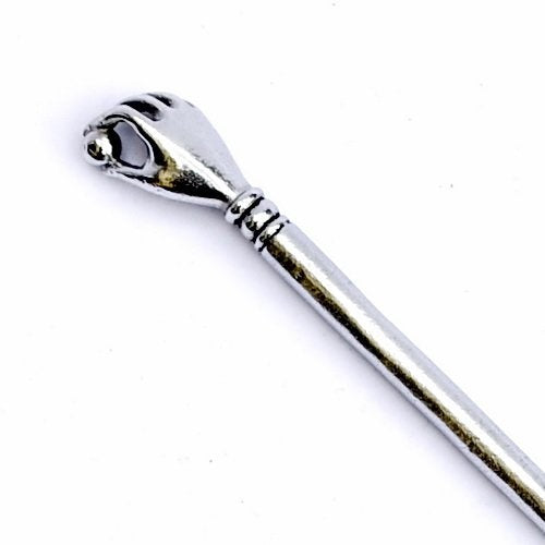 Roman hairpin Silchester, silvered bronze